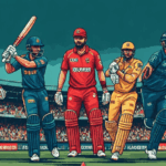 Pixel art IPL franchises in action