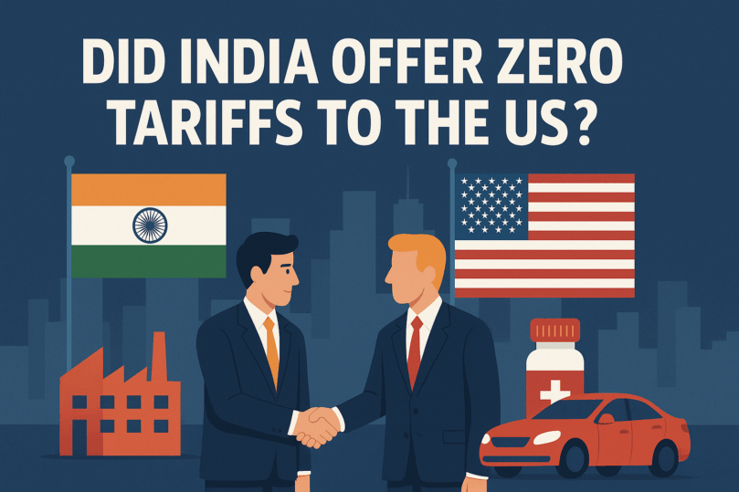 Did India Really Offer Zero Tariffs on US Goods? A Deep Dive into Trump's Big Claim
