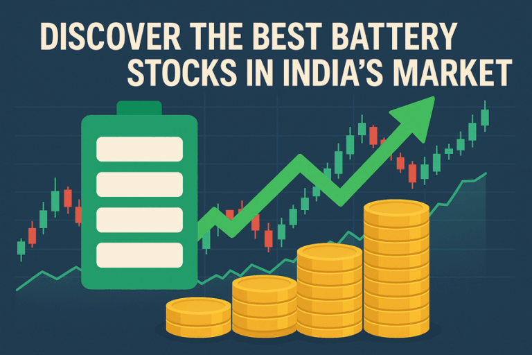 Discover the best battery stocks in India's stock market