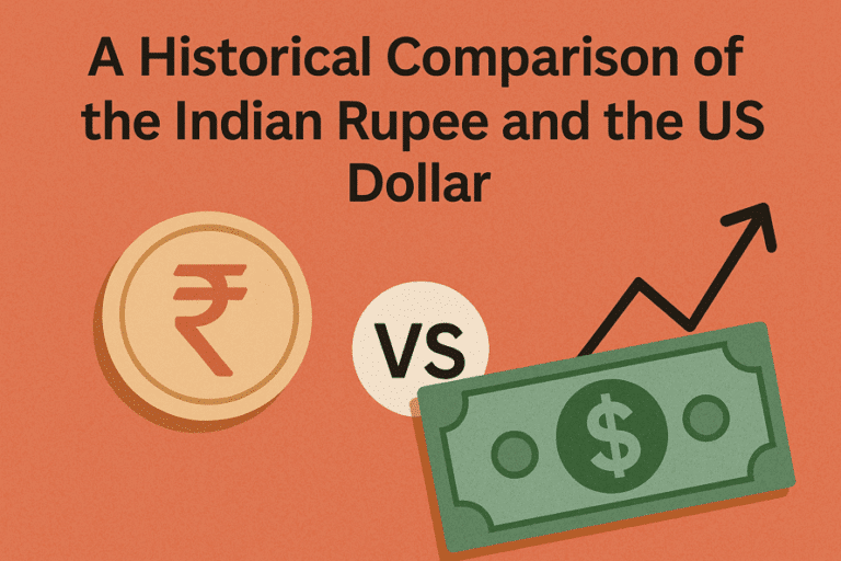 A Historical Comparison of the Indian Rupee and the US Dollar