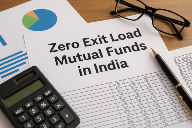 Zero Exit Load Mutual Funds in India: A Smart Move for Flexible Investors
