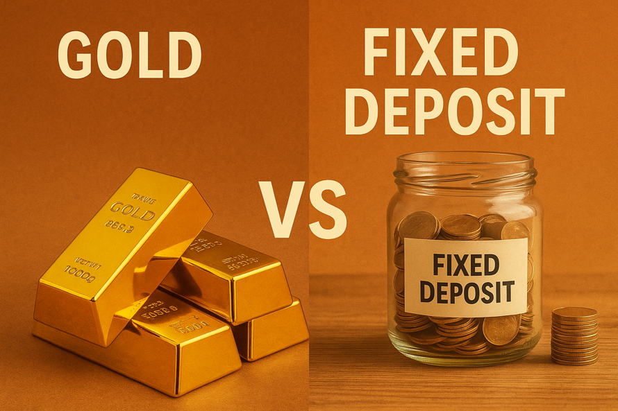 Gold vs Fixed Deposit: Navigating the Choice for Indian Investors