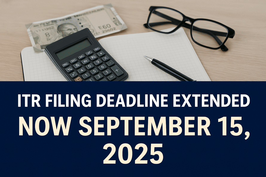 ITR Filing Deadline for AY 2025–26 Extended: What Taxpayers Need to Know
