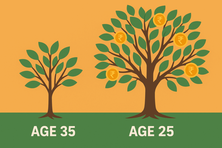 Starting SIP at 25 vs. 35: How 10 Years Can Build Crores More