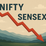 nifty sensex going down