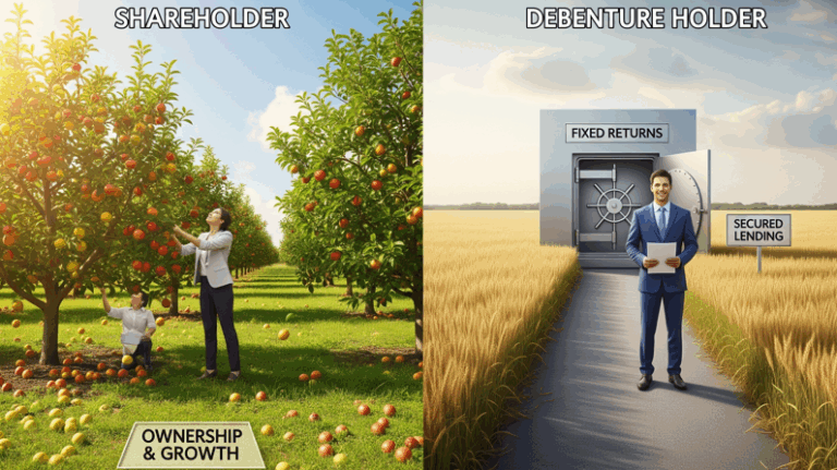 Understanding the Differences Between Shareholders and Debenture Holders