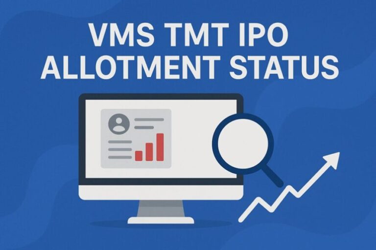 VMS TMT IPO Allotment Status: Check Latest GMP, Steps to Verify Status