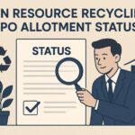 Jain Resource Recycling IPO Allotment Status In focus today: Steps To Verify Status
