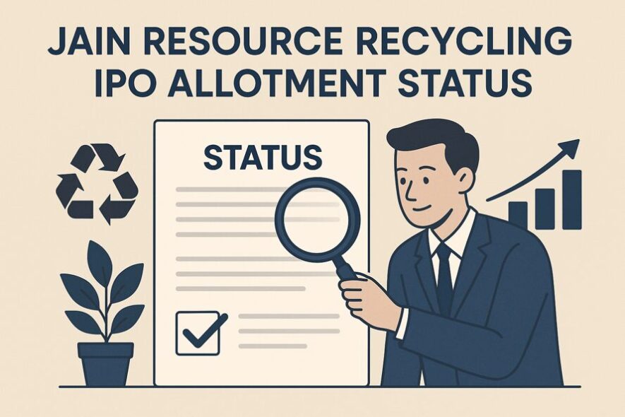 Jain Resource Recycling IPO Allotment Status In focus today: Steps To Verify Status