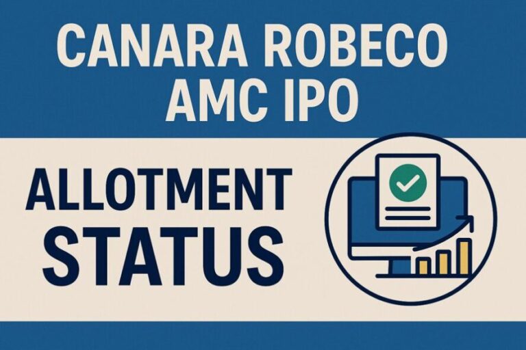 canara robeco amc ipo