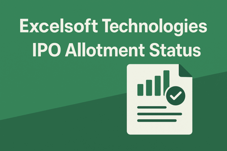 Excelsoft Technologies IPO Allotment Status, GMP & Listing Date 2025