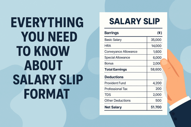Everything You Need to Know About Salary Slip Format