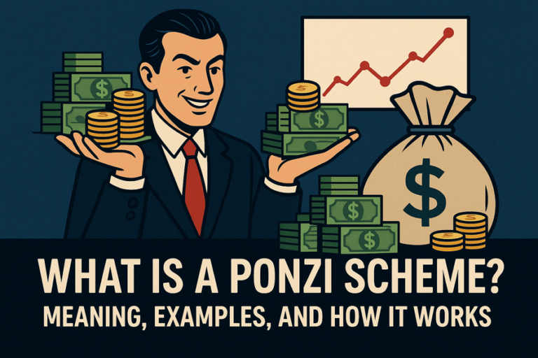 What is a Ponzi Scheme: Meaning, Examples, and How It Works