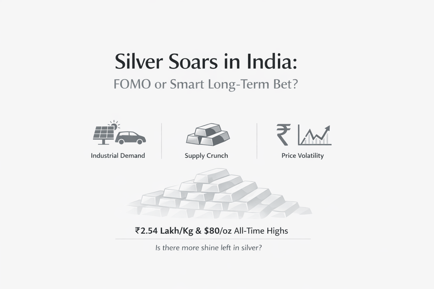 Should You Invest in Silver at ₹2.5 Lakh/Kg? A 2026 Guide for Indian Investors