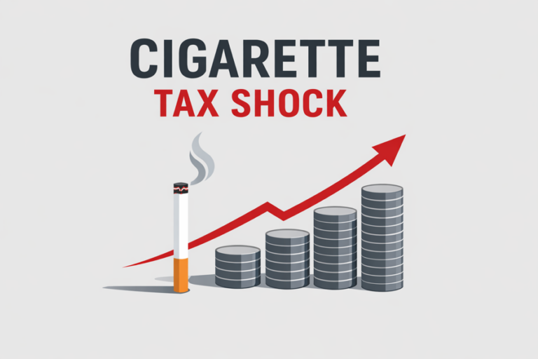 Cigarette Tax Shock: Why Tobacco Stocks Crashed After the Finance Ministry's Surprise Hike
