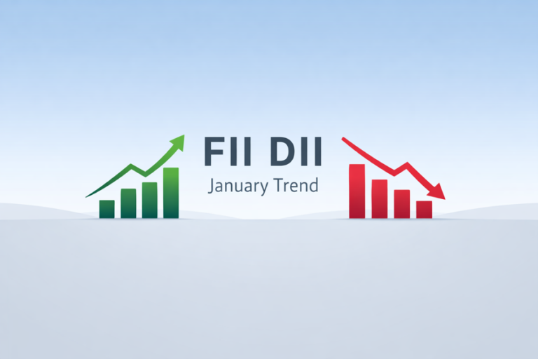 FII DII January 2026 Trend: Final Data, Numbers & What It Means for Investors