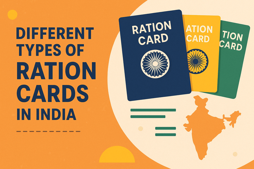 Different Types of Ration Cards in India in 2025: All you need to know
