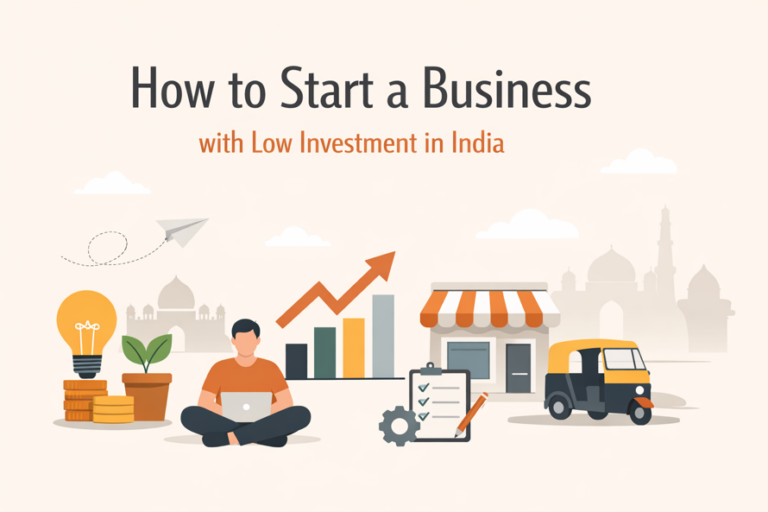 How To Start A Business With Low Investment In India