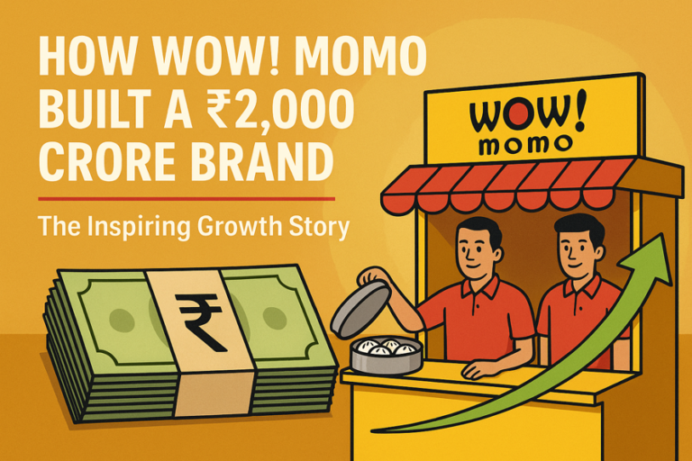 How Wow! Momo Built a ₹2,000 Crore Brand: The Inspiring Growth Story