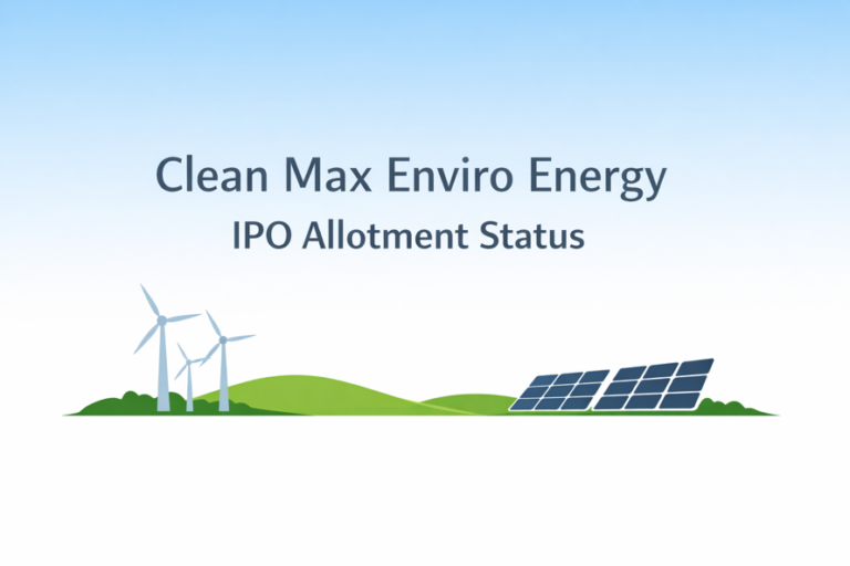 Clean Max Enviro Energy IPO Allotment Status: Check GMP, Subscription & How to Verify
