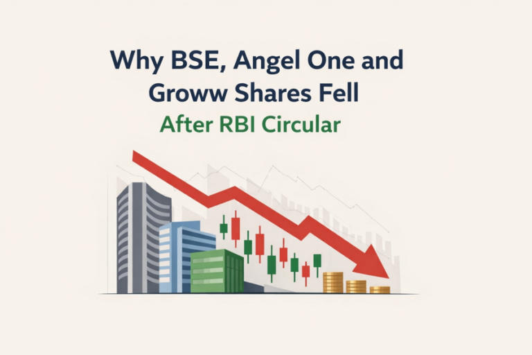 Why BSE, Angel One, and Groww Shares Fell After the RBI Circular
