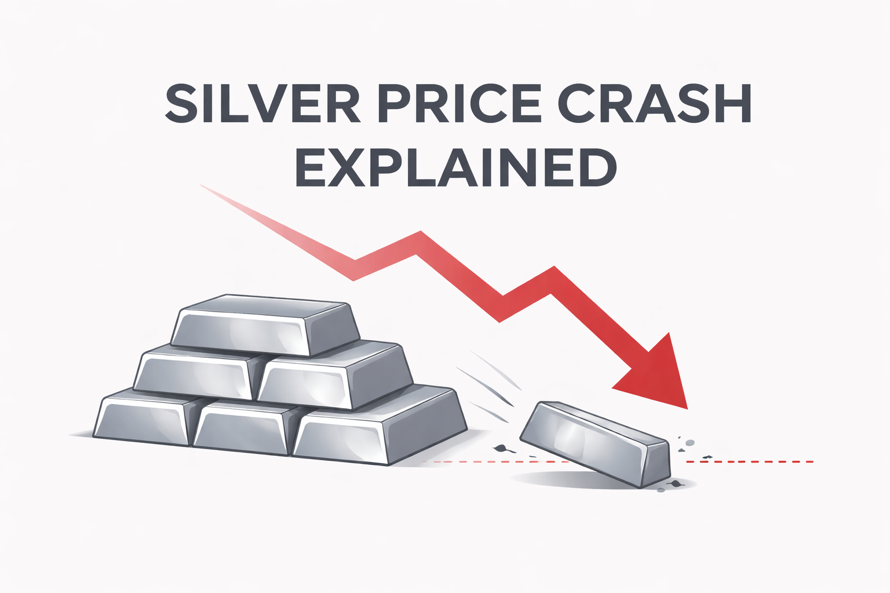 Silver Price Crash Explained: What Caused the February 2026 Collapse-and What Happens Next