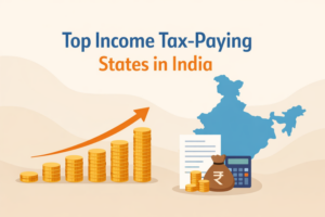 Top Income Tax-Paying States in India: A Five-Year Analysis of Direct Tax Contributions