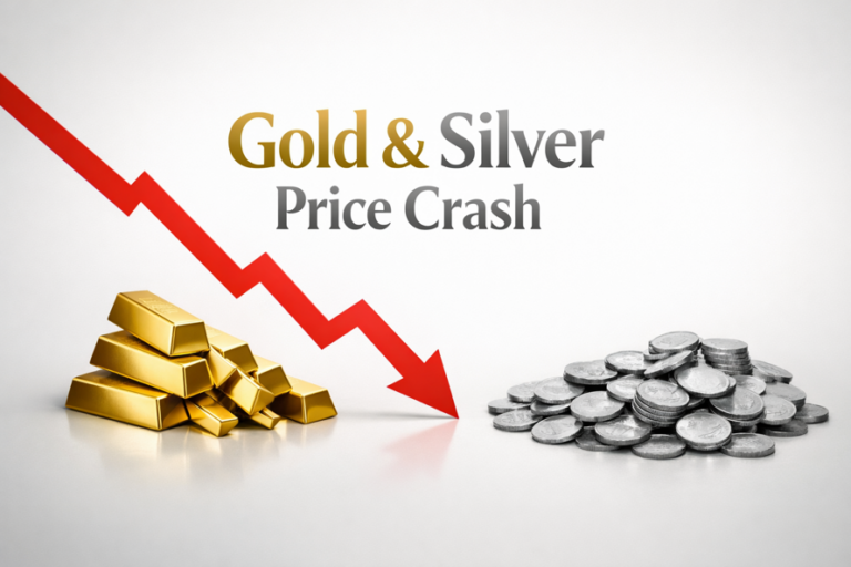 Gold & Silver Price Crash: Why Safe Haven Assets Are Falling Despite the US-Iran War