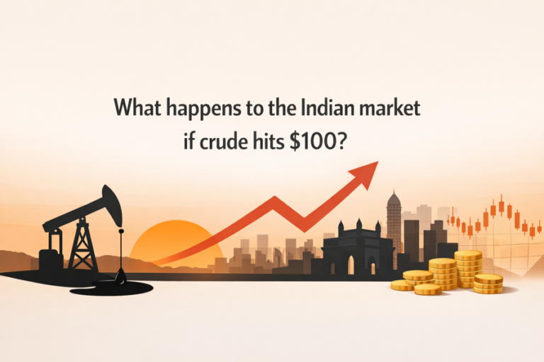 Will Crude Oil at $100 Crash the Indian Stock Market?