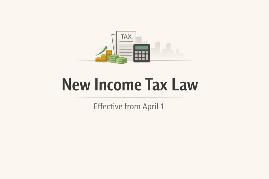New Income Tax Law from April 1, 2026: Complete Guide for Taxpayers