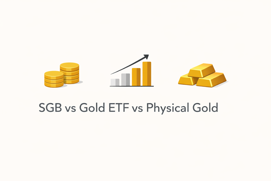 SGB vs Gold ETF vs Physical Gold: Which Is Better in India 2026?