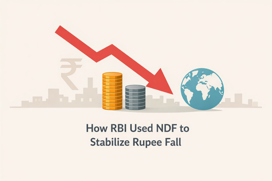 How RBI Curbed the Rupee’s Fall Using NDF Measures Amid Global Pressure