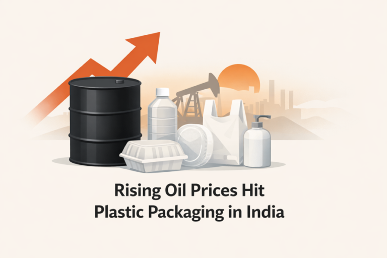 How Rising Oil Prices Are Causing a Plastic Packaging Crunch in India