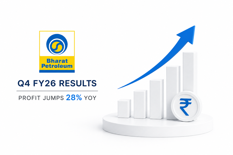 Bharat Petroleum Corporation (BPCL) Q4 FY26 Results: Profit Jumps 28% YoY to ₹5,624 Crore