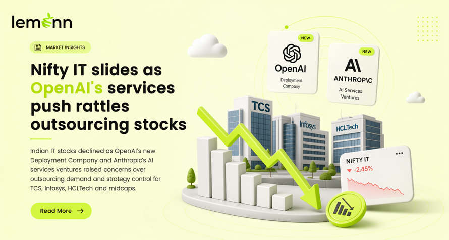 Nifty IT slides as OpenAI’s services push rattles outsourcing stocks