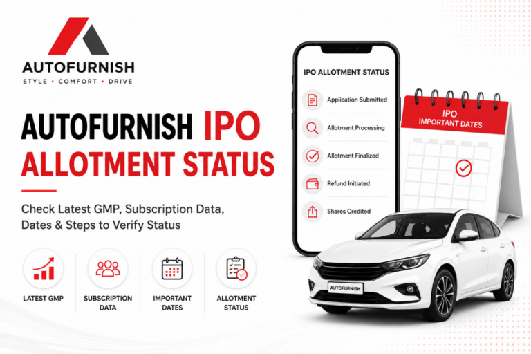 Autofurnish IPO Allotment Status: Check Latest GMP, Subscription Data, Dates & Steps to Verify Status