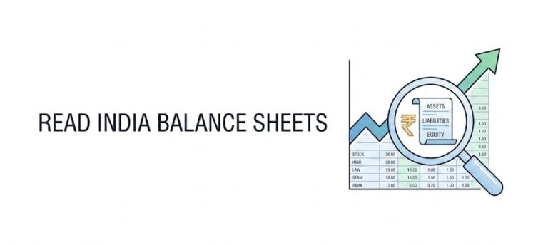 How to Read a Balance Sheet for Stock Investors in India