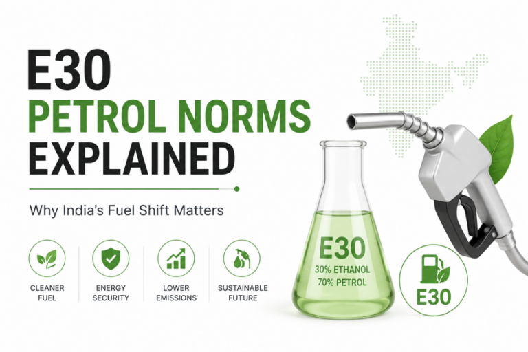 E30 Petrol Norms Explained: Why India’s Fuel Shift Matters
