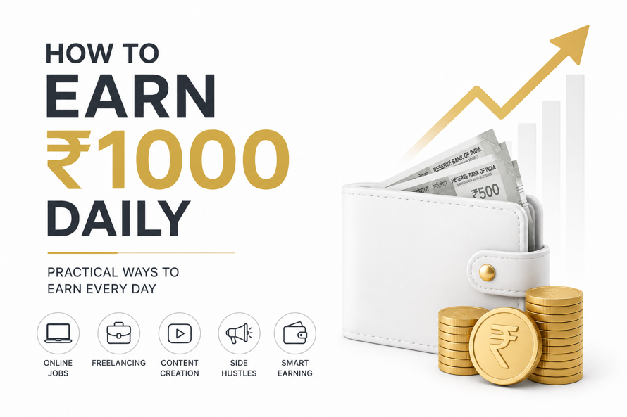 How to Earn ₹1000 Daily in 2026