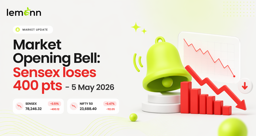 Market Opening Bell - 5 May 2026: Sensex loses 400 pts