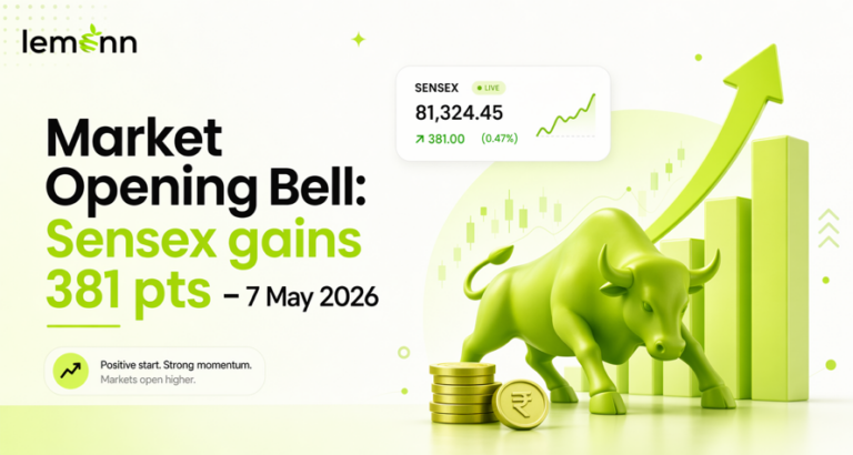 Market Opening Bell - 7 May 2026: Sensex gains 381 pts