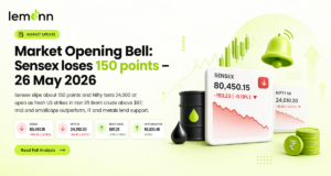 Market Opening Bell: Sensex loses 150 points