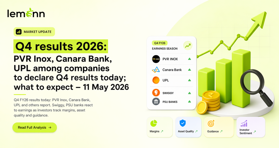 Q4 results 2026: PVR Inox, Canara Bank, UPL among companies to declare Q4 results today; what to expect