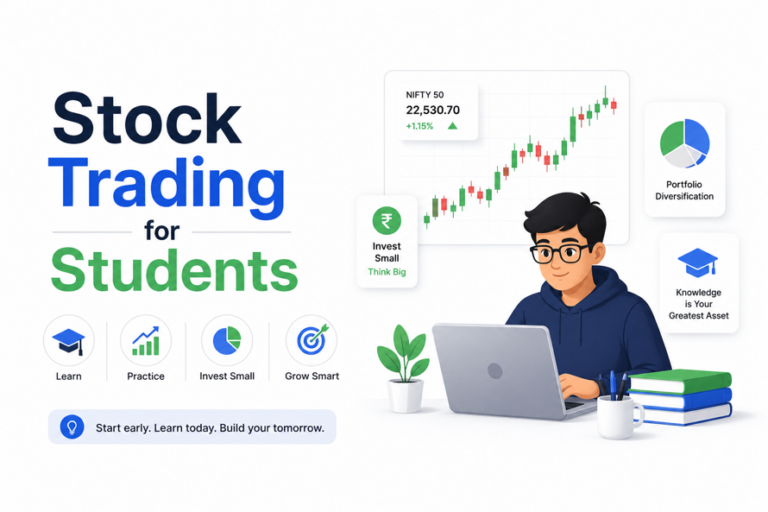 Stock Trading for Students in India: A Complete Beginner’s Guide (2026)
