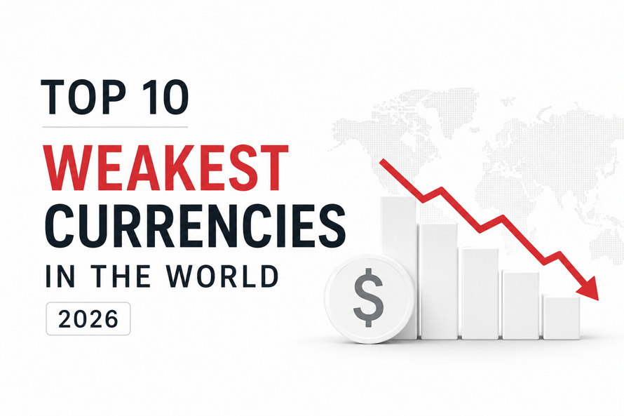 Top 10 Weakest Currencies in the World in 2026