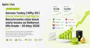 Sensex Today | Nifty 50 | Stock Market Highlights: Benchmarks claw back early losses as Reliance lifts trade