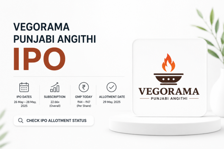Vegorama Punjabi Angithi IPO Allotment Status: Check Latest GMP, Subscription Data, Dates & Steps to Verify Status