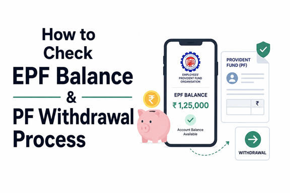 How to Check EPF Balance & PF Withdrawal Process