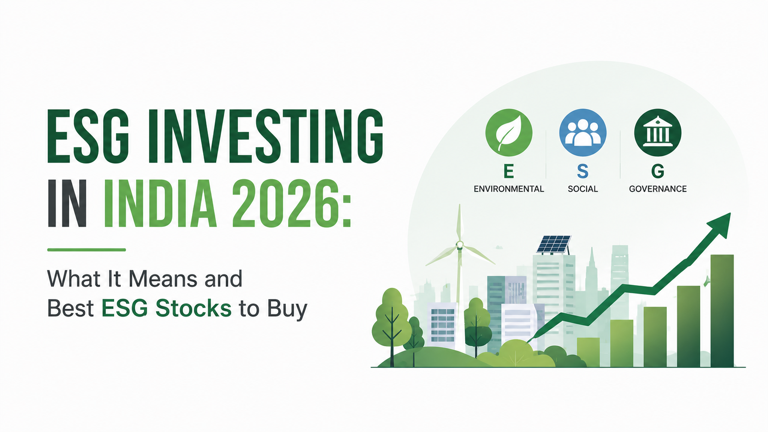 ESG Investing in India 2026: What It Means and Best ESG Stocks to Buy