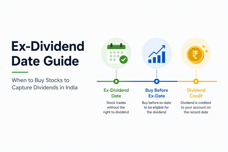 Ex-Dividend Date Guide: When to Buy Stocks to Capture Dividends in India